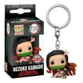 thumbnail image 2 of Funko Pocket Keychain Demon Splayer Tanjiro Kamaro Nezuko Kamado Zenitsu Agatsuma Inosuke Hashibira POP Figure Toy Gift Keyring Wangyu, 2 of 6