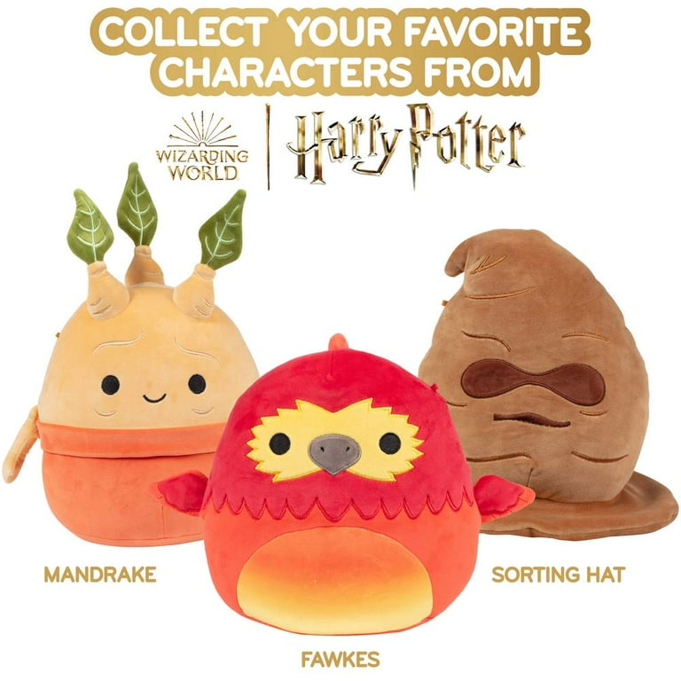 Squishmallows Original Harry Potter 10-Inch Mandrake Plant Plush