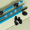 thumbnail image 1 of SOPOTUTU 4 Pcs Couvre-Pieds Ronds Noirs pour Bâtons de Randonnée et Béquilles de Marche Protection de Remplacement Facile, 1 of 8