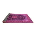 thumbnail image 2 of Ahgly Company Indoor Square Medallion Pink Traditional Area Rugs, 7' Square, 2 of 4