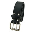thumbnail image 2 of Douhoow PU Leather Adjustable Double Grommet Belt Rock Waist Strap Punk Style Belt, 2 of 6