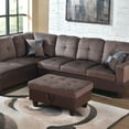 thumbnail image 7 of "JESTOP Fabric Storage Ottoman, Rectangle Upholstered Footstool, 34""", 7 of 7