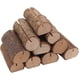 thumbnail image 2 of Porta notas de madera real rústica, madera natural con corteza para decoración de bodas, portatarjetas de lugar para decoración del hogar con material de madera único, 2 of 7