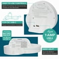 thumbnail image 3 of La Crosse Technology L'Eclipse Light Assist Digital Alarm Multi-color Clock, 617-1412, 3 of 9