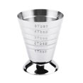 thumbnail image 1 of Taza Jigger de 75ml, vaso medidor para Bar, cóctel, vino, barman, mezclador (plateado), 1 of 8