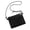 Black, variant on Foldable Shopping Bag Reflective Messenger Bags Travel Crossbody Shoulder Bag