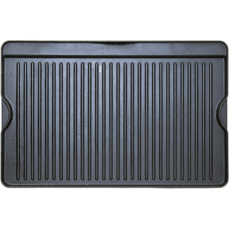 Reversible Pre-seasoned Cast Iron Griddle, Cooking Surface 16" x 24"