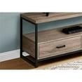 thumbnail image 3 of Bowery Hill Tv Stand 48 Inch Console Living Room Bedroom Laminate Brown, 3 of 5