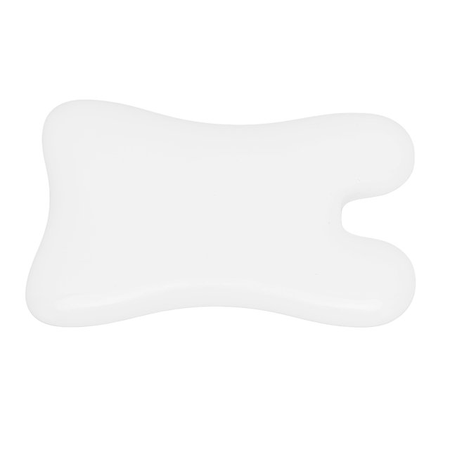 Tablero de raspado facial, Tablero de raspado facial Herramientas de masaje de raspado de cristal Tablero de raspado de cristal construido para precisión