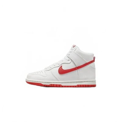 Big Kid's Nike Dunk High 'White Track Red' (DB2179-112) - 3.5Y