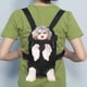 thumbnail image 5 of Mochila para mascotas Mochila ajustable para mascotas Mochila para perros pequeños y medianos Viajes para acampar Bolsa de hombro para mascotas Negro M ER, 5 of 5
