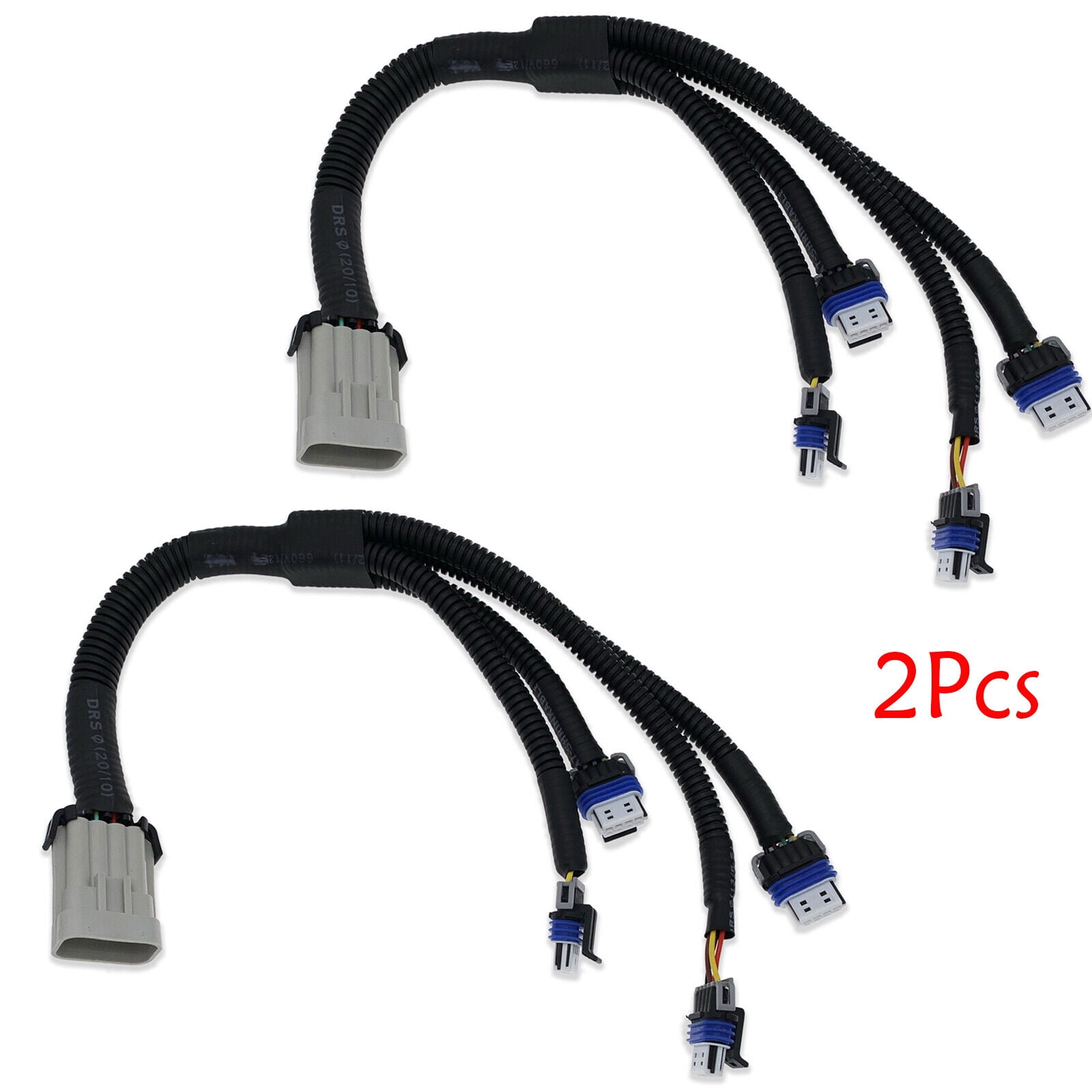 2 X IGNITION COIL HARNESS PAIR 12" 4 PLUGS RELOCATION LS LS1 LS2 LS3 LS6 LQ4 LM7