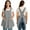 Gray, variant on WHIPPY Kitchen Cooking Aprons for Women with Pockets Japanese Linen Cross Back Apron Unisex for Baking Painting Gardening