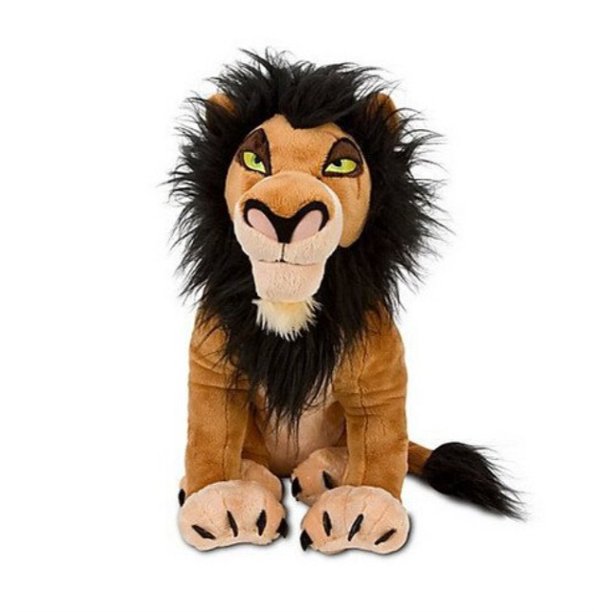 A4B The Lion King Plush Toy Exclusive Big Size Deluxe Plush Figure Scar Plush Toys 34cm