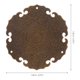 thumbnail image 2 of unbranded Applique Metálico Para Muebles En Cobre Con Retro Para Y Sofisticada, 2 of 6