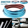 thumbnail image 2 of Chrome Styling Moulding Trim Strip Auto Body Chrome Molding Strip  Waterproof Dust Proof CarDoor Protector Strip, 2 of 11