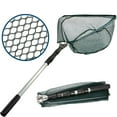 thumbnail image 3 of GETORIUM Fishing Net Fish Landing Net, Foldable Collapsible Telescopic Pole Handle(59.05"), 3 of 6