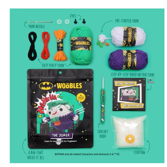 The Joker Crochet Kit