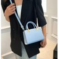 thumbnail image 5 of Trendy Shoulder Crossbody Bag for Women Vegan Leather Y2k Hobo Purse Small Totes Woven Handle Handbag Satchel Clutch, 5 of 7