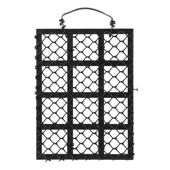 TABLZONE Black Vertical Wall Planter for Indoor and Outdoor Use, Multifunctional Hanging Garden Pot for Balconies and Living Rooms