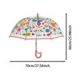 thumbnail image 3 of Tong Cute Animal Clear With Adorable Cat And Bunny Design For Girls Rainy Day, 3 of 6