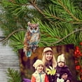 thumbnail image 6 of Night Owls Decorative Wooden Clip-on Ornaments of 6 by G. Debrekht - Christmas Decor - 8090004C-S6, 6 of 11