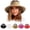 Beige, variant on Sun Hats Visor for Women, UV UPF Straw Beach Hat Foldable Wide Brim Ponytail Summer Hats Packable Travel