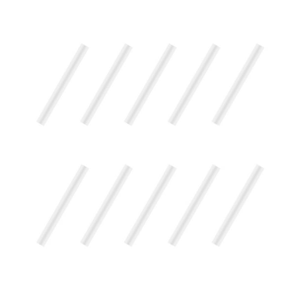 PTFE Tube Connectors Filaments Joints For 3D Printer Filament, 37mm Length, 1.8x2.6mm Size 10/30/50PCS