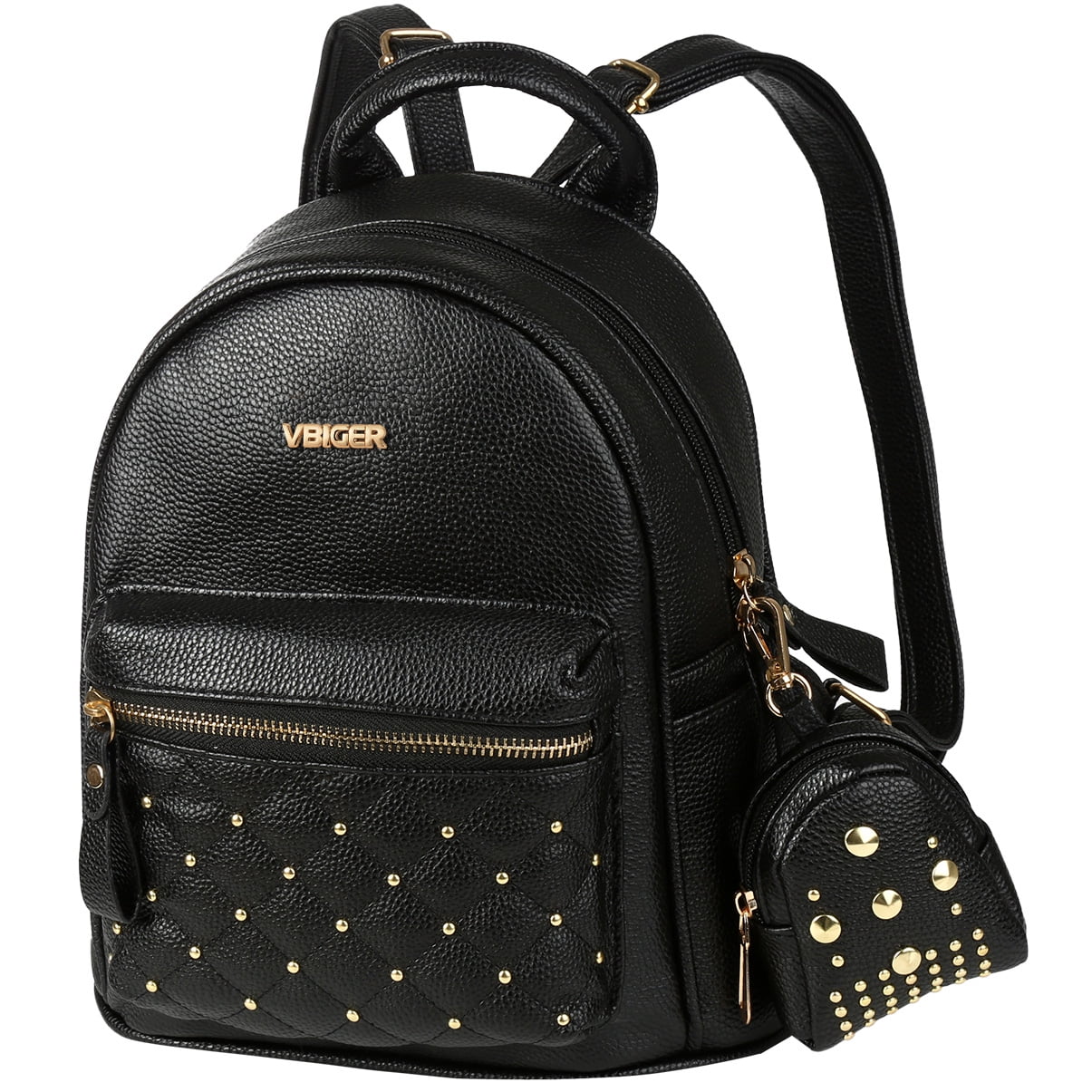 Fashion Women Backpack Travel PU Leather Handbag Rucksack Shoulder School Bag 