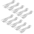 thumbnail image 1 of Massager Wire, 10Pcs Promote Blood Circulation Electrode Wire High Strength Comfortable  For Physiotherapy Machine 2-In-1Pin, 1 of 8
