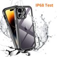 thumbnail image 5 of Casetego for iPhone 14 Pro Max Case,IP68 Waterproof Dustproof Shockproof Phone Case with Rugged Full Body Protective and Built-in Screen Protector 6.7'' Phone Case for Apple iPhone 14 Pro Max, 5 of 8