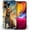 A Dog Under The Galaxy, variant on Compatible with iPhone 14 Pro Max Case, Flower Fox 14 Pro Max Women Girls Case, Anti-Slip Drop Protection with Slim TPU 3D Pattern Design
