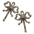 thumbnail image 1 of unbranded 2Ud Colgadores Decorativos De Pared En Hierro Para Abrigos Y Toallas En Oro Rosa, 1 of 6