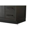 thumbnail image 4 of Elegant Kitchen and Bath Alden 84 Inch Double Bathroom Vanity In Mocha Brown, 4 of 13