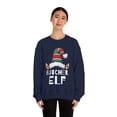 thumbnail image 3 of Butcher Elf Christmas Unisex Sweatshirt, S-2XL Holidays Xmas Elves, 3 of 9