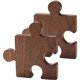 thumbnail image 2 of Wooden Cup Coasters Heat Resistant Drink Mats for Coffee Tea Beer Household Use 2pcs Set, 2 of 4