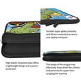 thumbnail image 4 of Pofeuu Dinosaur Riding a Motorcycle Print Laptop Carrying Case,13-15-Inch Laptop and Tablet, Sleek Design, Durable and Water-Repellent Fabric, Business Casual or School-15 inch, 4 of 8