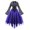 H-Dark Blue409, variant on Dresses For Women Fashion Gothic Style 1950s Vintage Midi Dress Croset Long Flare Sleeve A-Line Party Dress Solid Color Festival Clothing