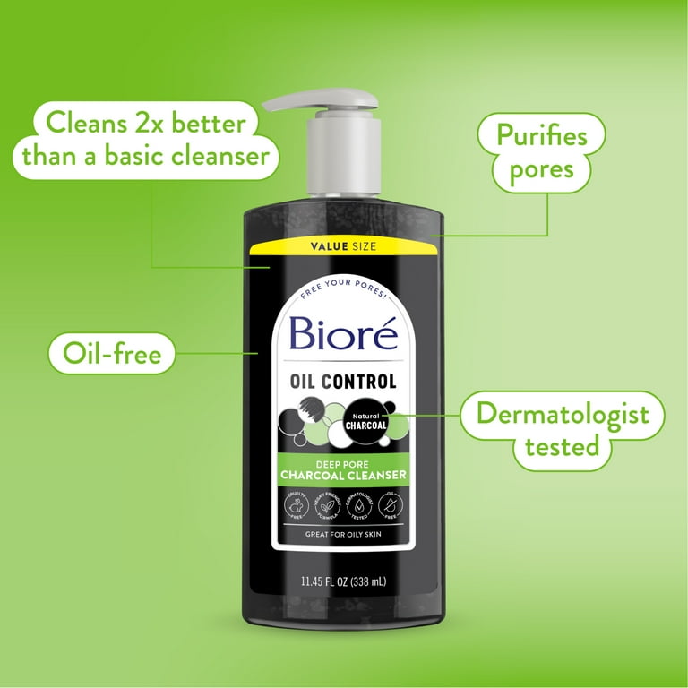 Biore charcoal face wash discount