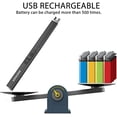 thumbnail image 4 of RAYONNER Electric Arc Lighter Windproof Rechargeable USB Candle Lighter (Black, 1Pack), 4 of 7