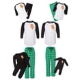 thumbnail image 1 of Awkward Styles Matching Christmas Pajamas Set Green Cute Gingerbread Ninja Family Sleepwear, 1 of 7