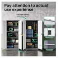 thumbnail image 5 of Storage Cabinet with Doors and Shelves,71" Metal Storage Cabinet with Lock Door Adjustable Shelf, Steel Lockers for Office, Home,School,Kitchen,Garage Tool Utility Cabinet, 5 of 5