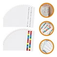 thumbnail image 2 of LNGOOR 30 Sheets A-Z Self-Adhesive Alphabet Tabs for Notebook and File, 2 of 4