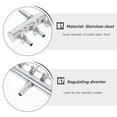thumbnail image 5 of KAKOWELY 4 Ways 8 to 4MM Stainless Steel Aquarium Outlet Inline Air Pump Flow Lever Control Manifold Splitter Switch Tap Oxygen Tube Distributor Silver,3.03"X2.2"X2.2", 5 of 5