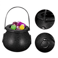 thumbnail image 2 of 12Pcs Mini Candy Kettles Witch Skeleton Cauldron Holder Pot with Handle for Halloween Easter 'S Day Party, 2 of 8