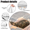 thumbnail image 6 of XYZCANDO Camouflage Forests Waterproof ATV Seat Cover Water-Resistant ATV Back Seat Powersports Cushion Covers Fit for Polaris Sportsman Polaris Scrambler Honda Rancher, 6 of 7