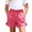 Hot Pink, variant on Kids Girls Shorts, with Pockets Cotton Linen Elastic Waist Summer Cute Casual Shorts Pink Size 10