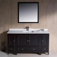 thumbnail image 5 of Fresca Oxford 60" Espresso Traditional Bathroom Vanity, 5 of 12