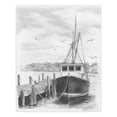 thumbnail image 2 of SKBN2 | Sketching Made Easy™ Fishing Boat 10pc 8.75" x 11.75" Sketching Art Project, 2 of 2