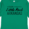thumbnail image 4 of Inktastic From Little Rock Arkansas in Black Distressed Text Boys or Girls Long Sleeve Toddler T-Shirt, 4 of 5